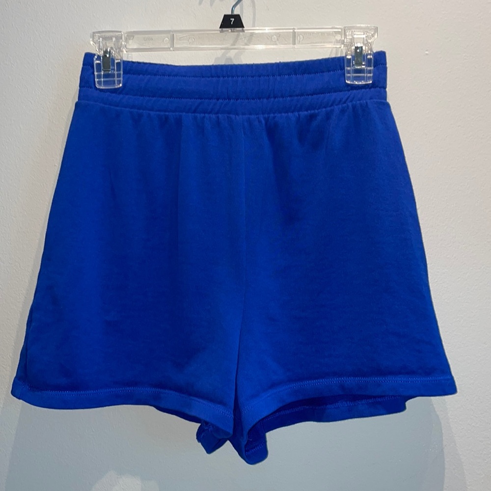 Zara blue cotton shorts, size women’s medium